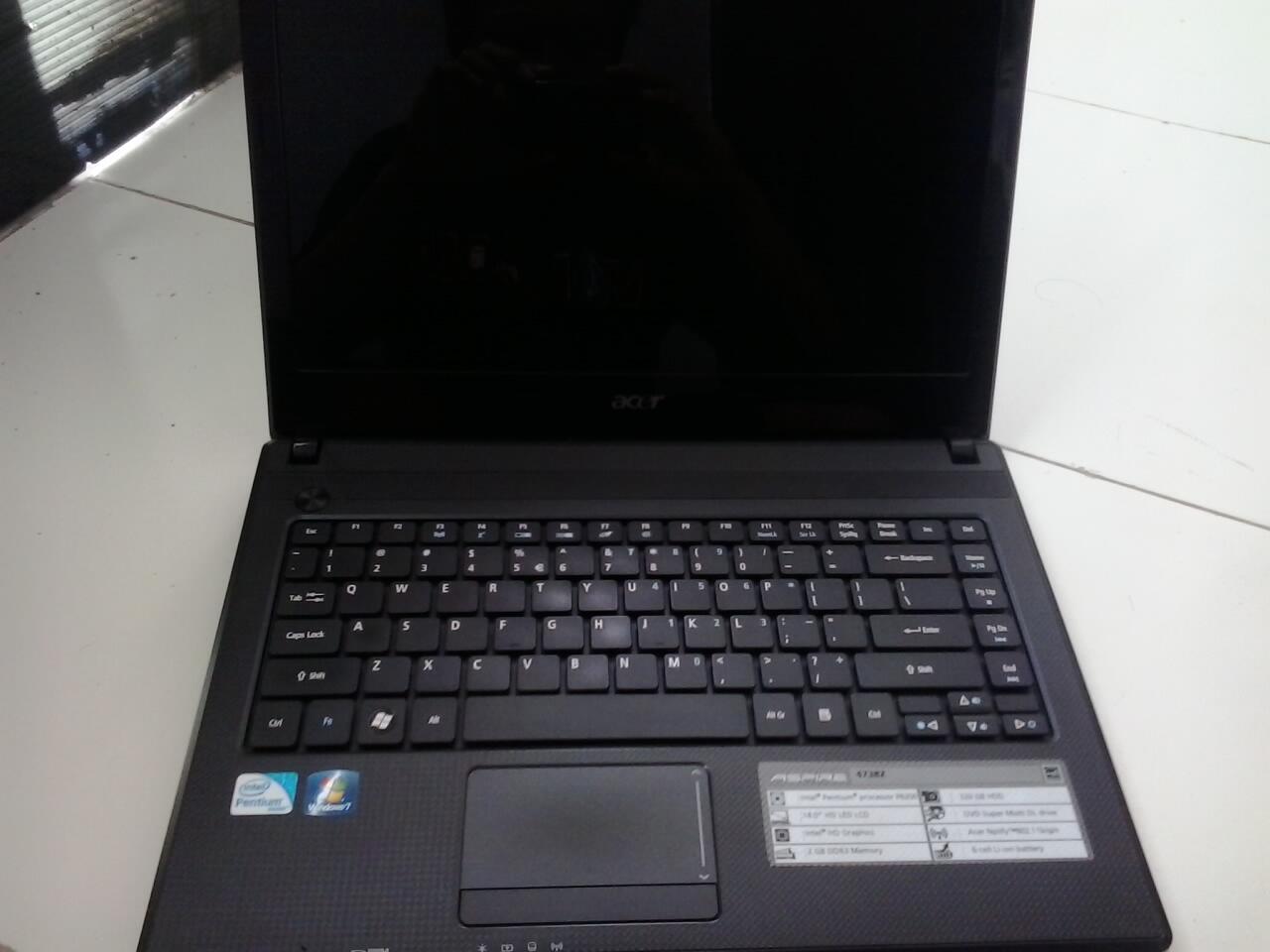 ACER 4738z RAM 2GB, HD 320GB, PC P6200