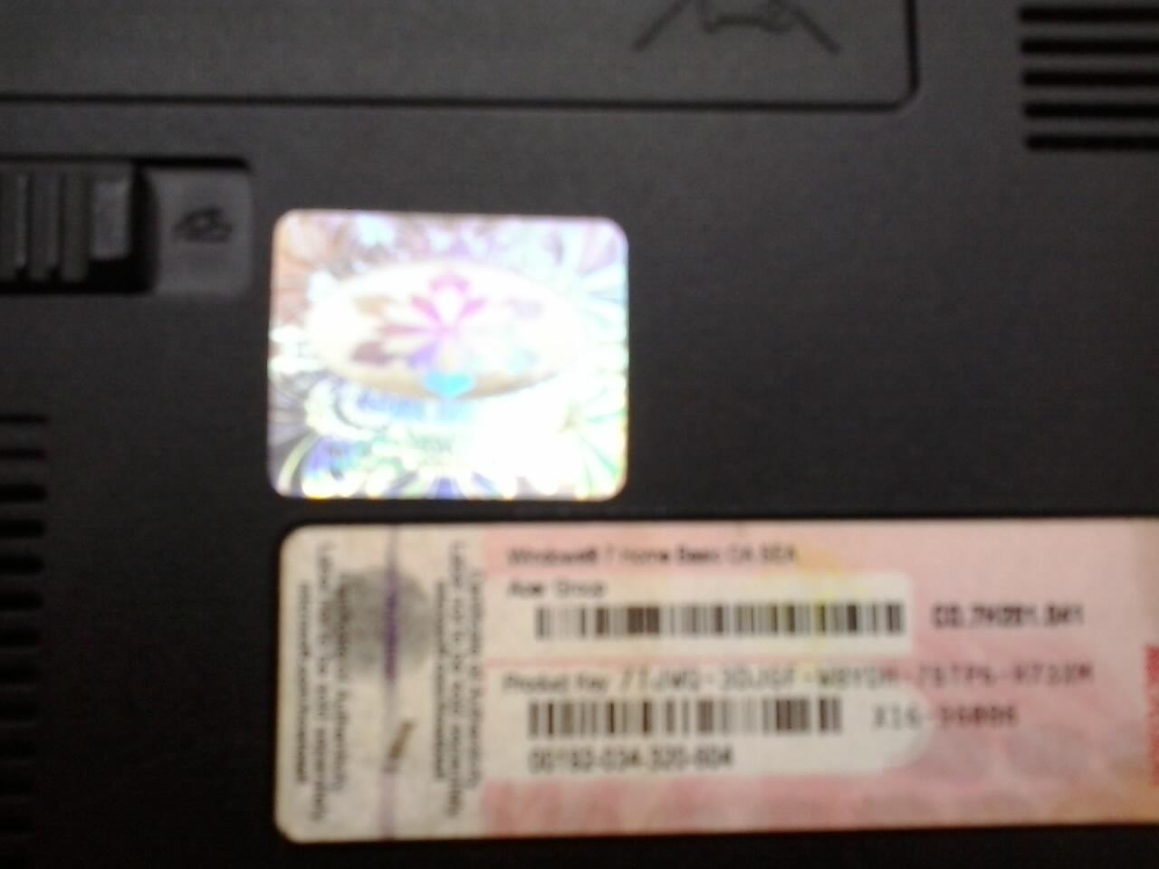 ACER 4738z RAM 2GB, HD 320GB, PC P6200