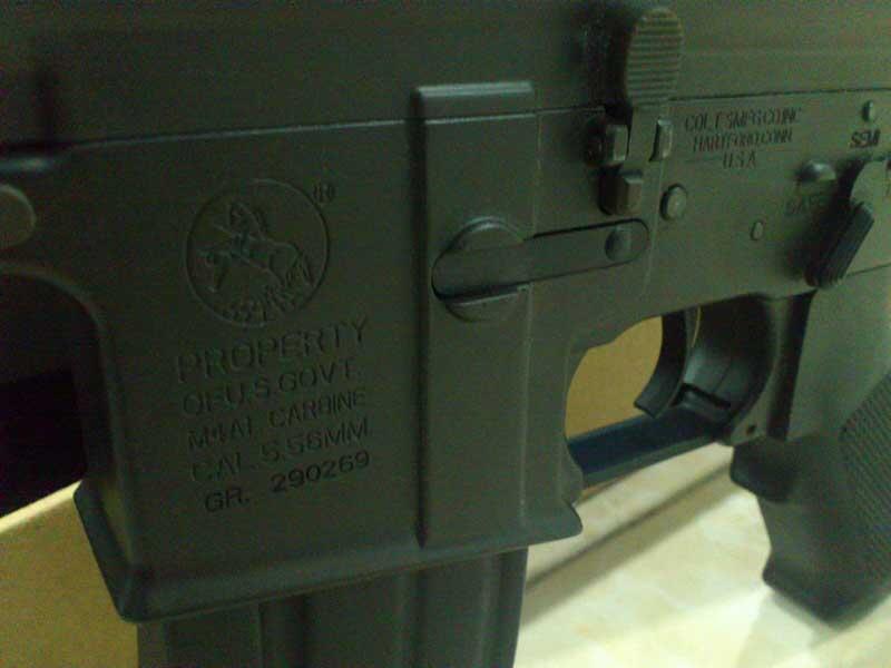 JUAL : Airsoftgun AEG King Arms Colt M4A1 FULL METAL