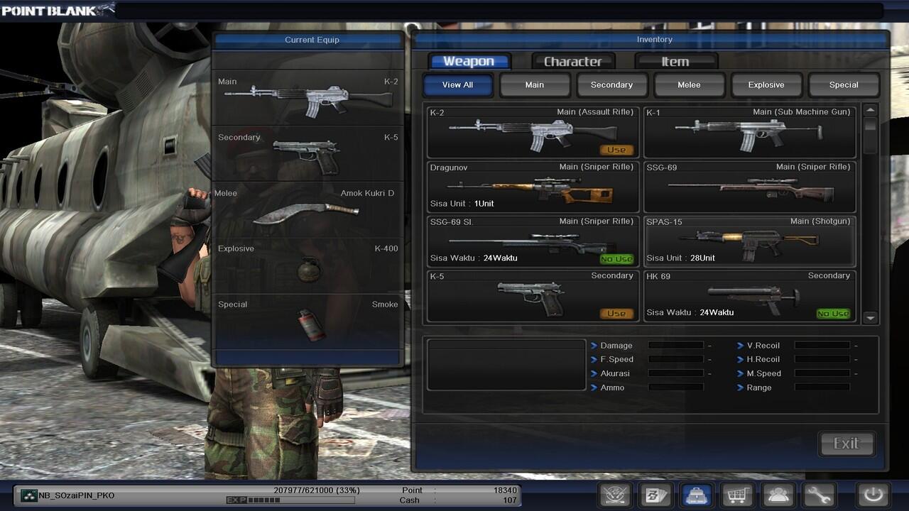 JUAL CHAR COLONEL GRADE 2 @ 700K NEGO SANTAI