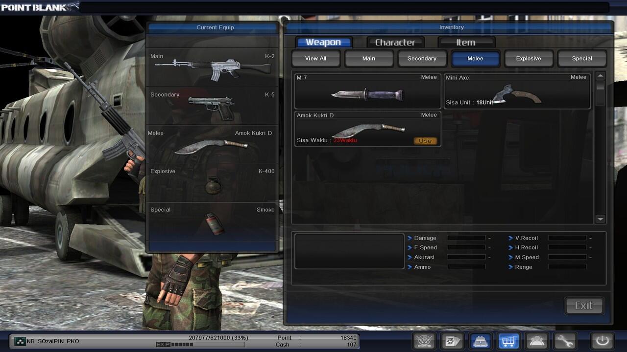 JUAL CHAR COLONEL GRADE 2 @ 700K NEGO SANTAI
