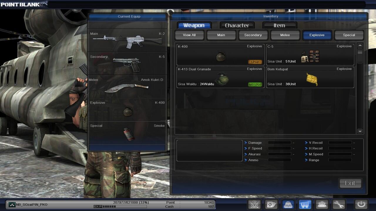 JUAL CHAR COLONEL GRADE 2 @ 700K NEGO SANTAI