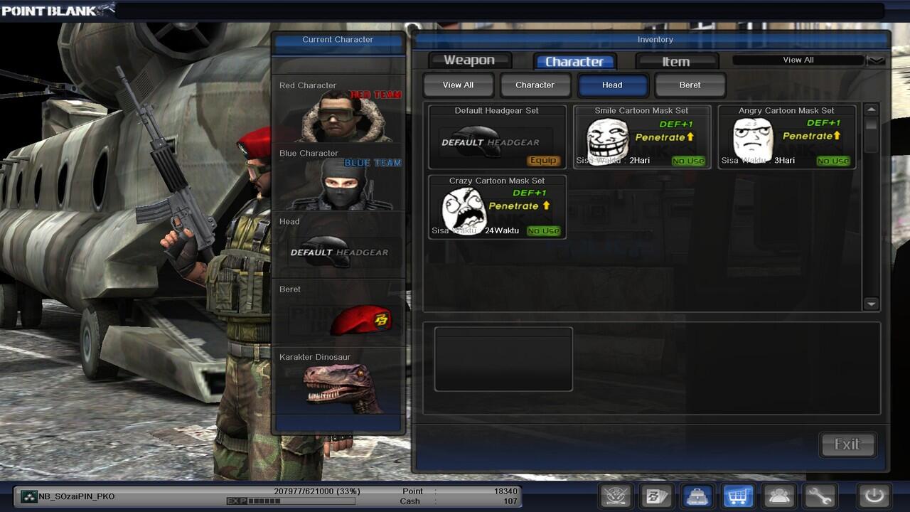 JUAL CHAR COLONEL GRADE 2 @ 700K NEGO SANTAI