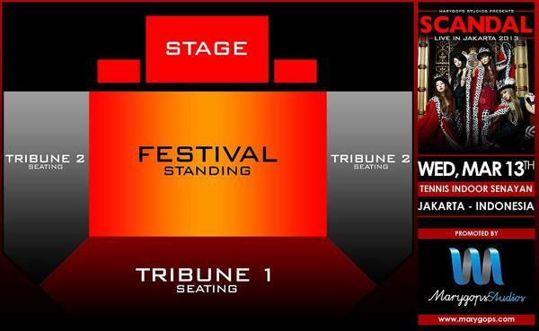 &#91;ASK&#93; Tiket Konser SCANDAL Band di Jakarta