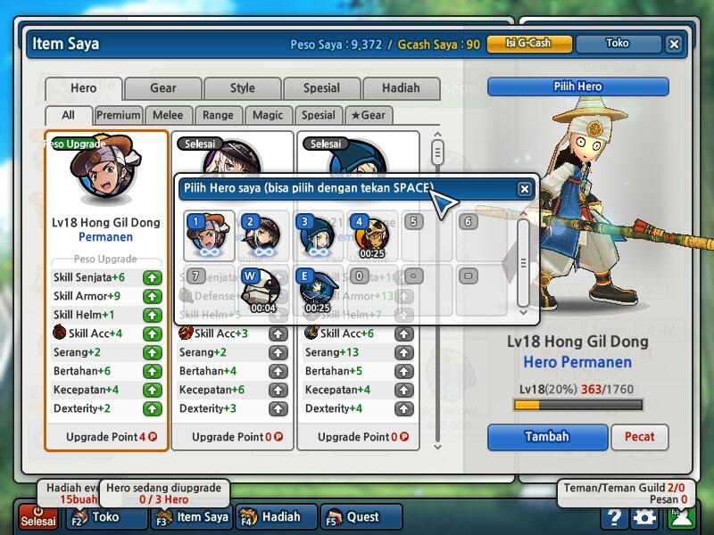 Sell Char LostSaga Data" lengkap dan Murah !