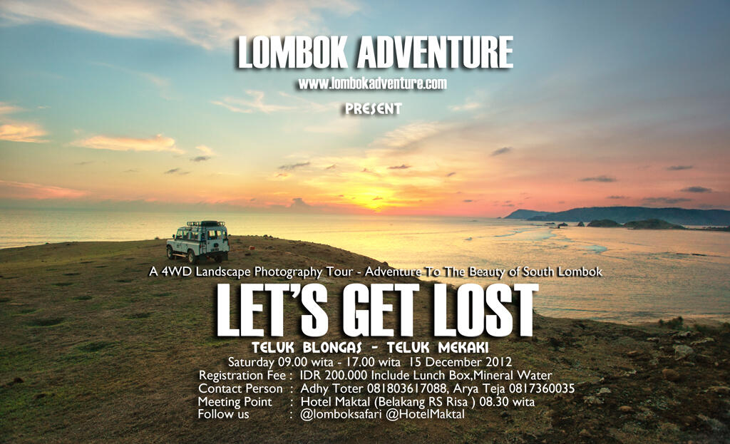 PROMO TOUR & HUNTING LANDSCAPE PHOTOGRAPHY DI PULAU LOMBOK