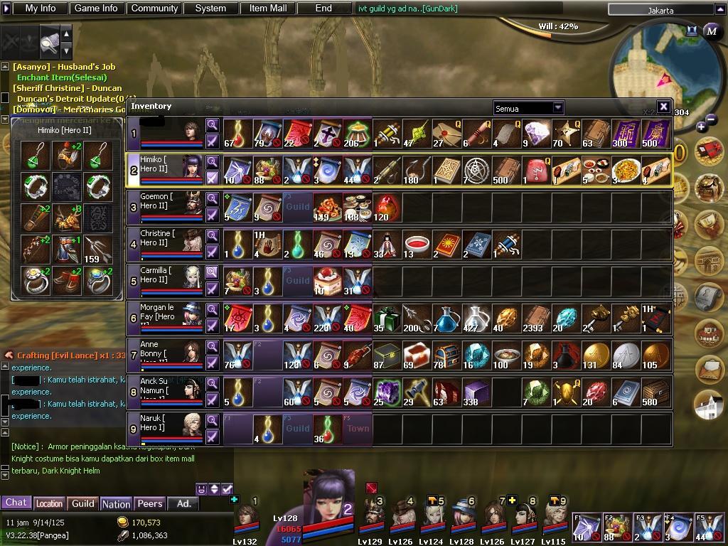 Jual Char Atlantica Online Pangea ( Bekasi )
