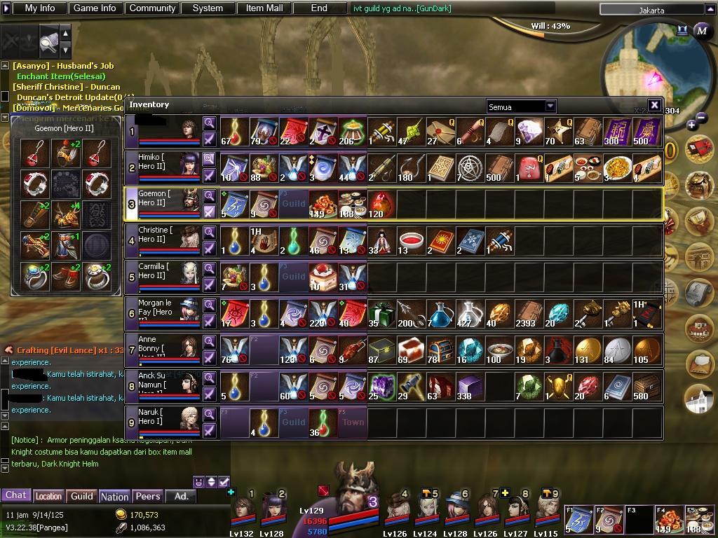 Jual Char Atlantica Online Pangea ( Bekasi )