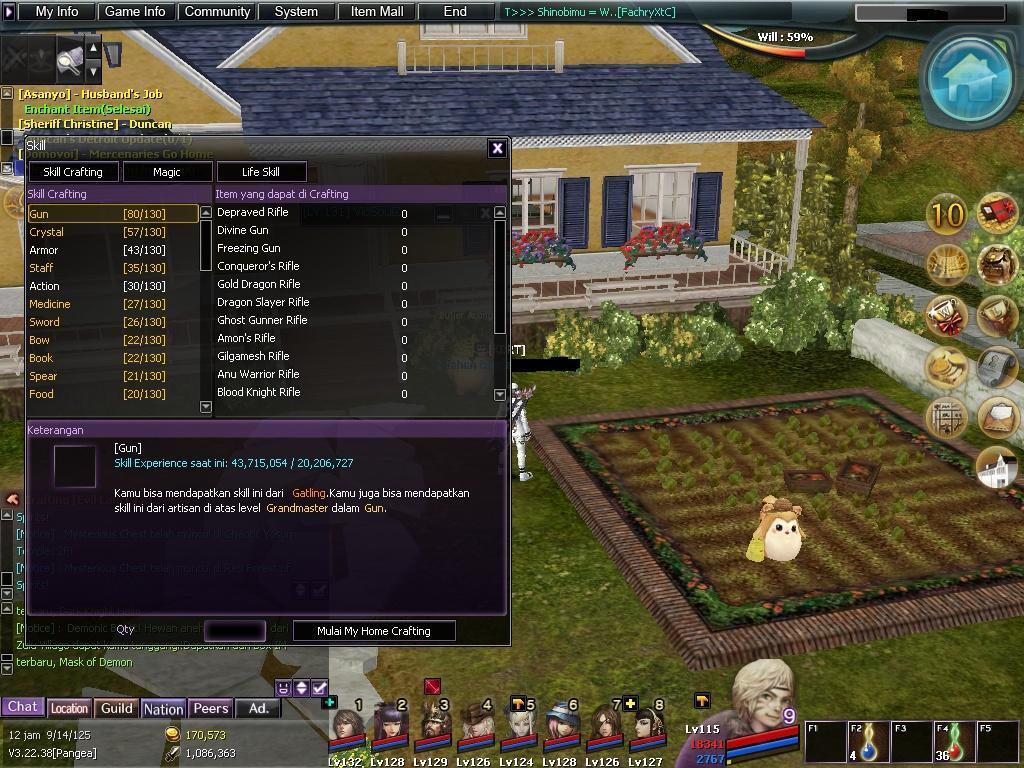 Jual Char Atlantica Online Pangea ( Bekasi )
