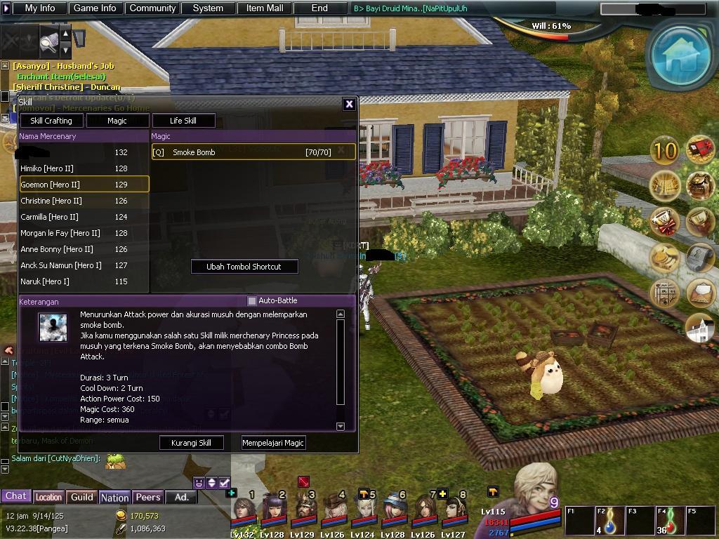 Jual Char Atlantica Online Pangea ( Bekasi )