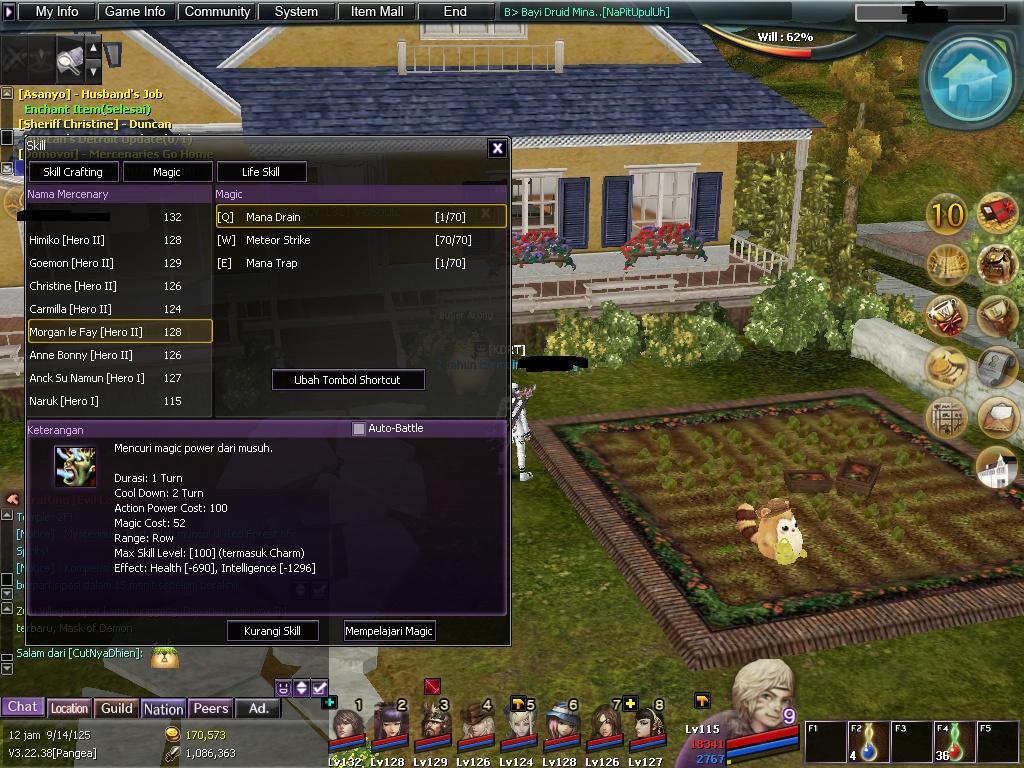 Jual Char Atlantica Online Pangea ( Bekasi )