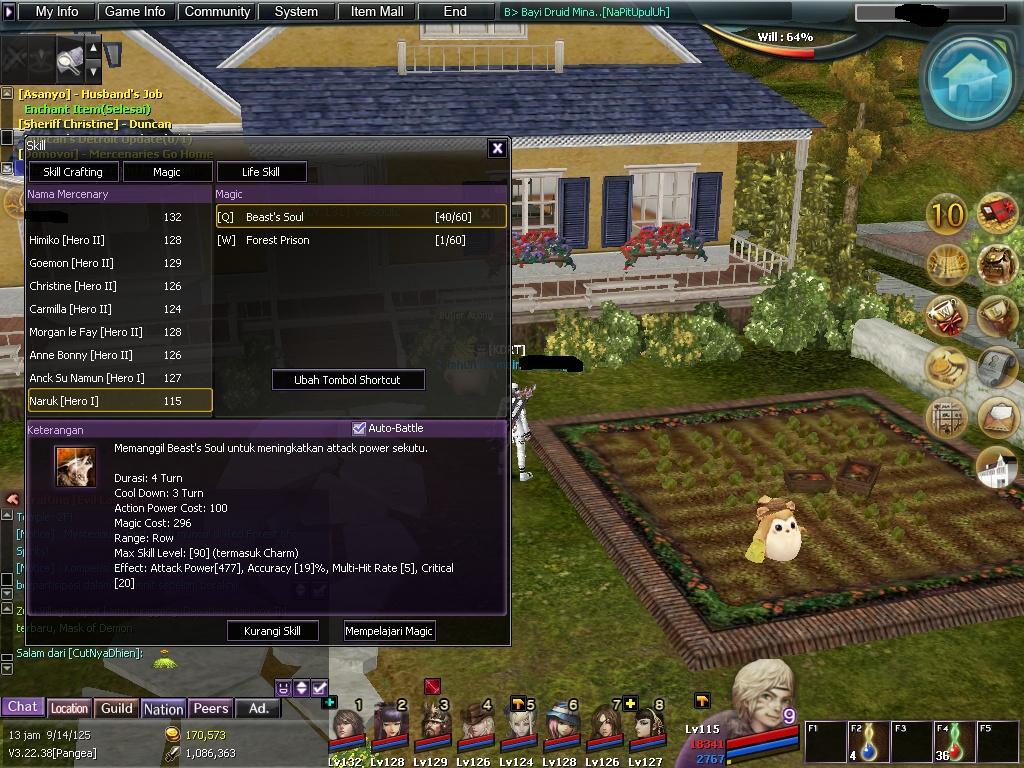 Jual Char Atlantica Online Pangea ( Bekasi )