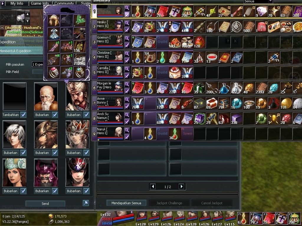 Jual Char Atlantica Online Pangea ( Bekasi )
