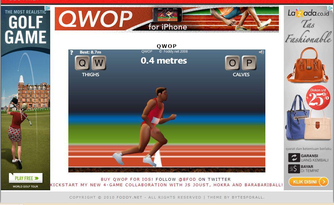 QWOP-Game Tersulit di Dunia