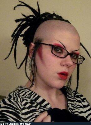 Model Rambut teraneh !! wajib masup gan , ente termasup yg mana ???