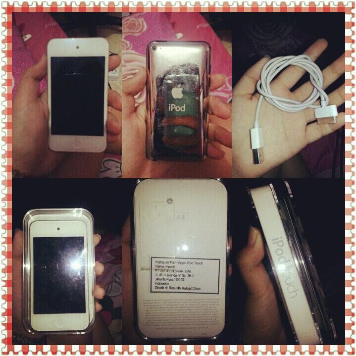 wts ipod touch 4th generation white 8gb. mulus gan, masuk aja :)