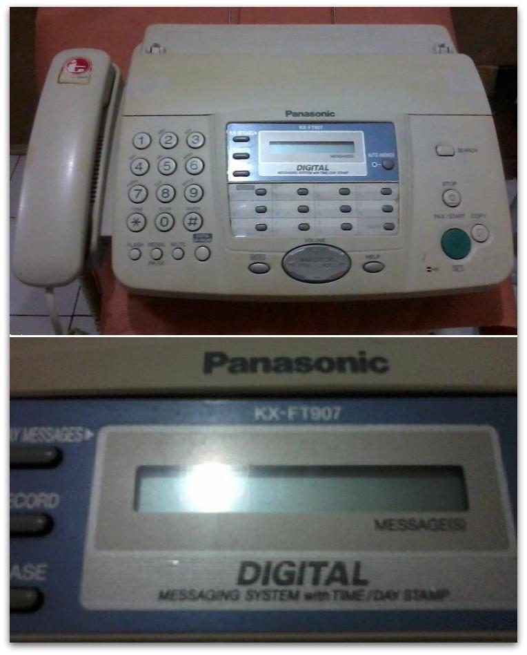 MESIN TIK BROTHER GX-6750, TEL/FAX PANASONIC KX-FT907, DLL EX KANTOR, 95%+, JAKARTA