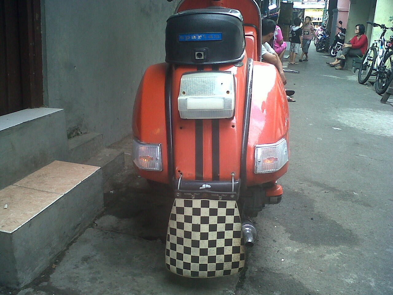jual vespa px150 tahun 85