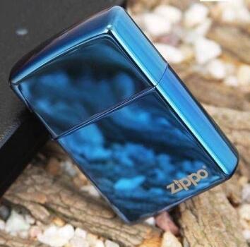 LELANG ZIPPO 20446ZL SAPPHIRE BLUE LOGO..Banyak Stock Lain PLUS DISKON..Ori & New