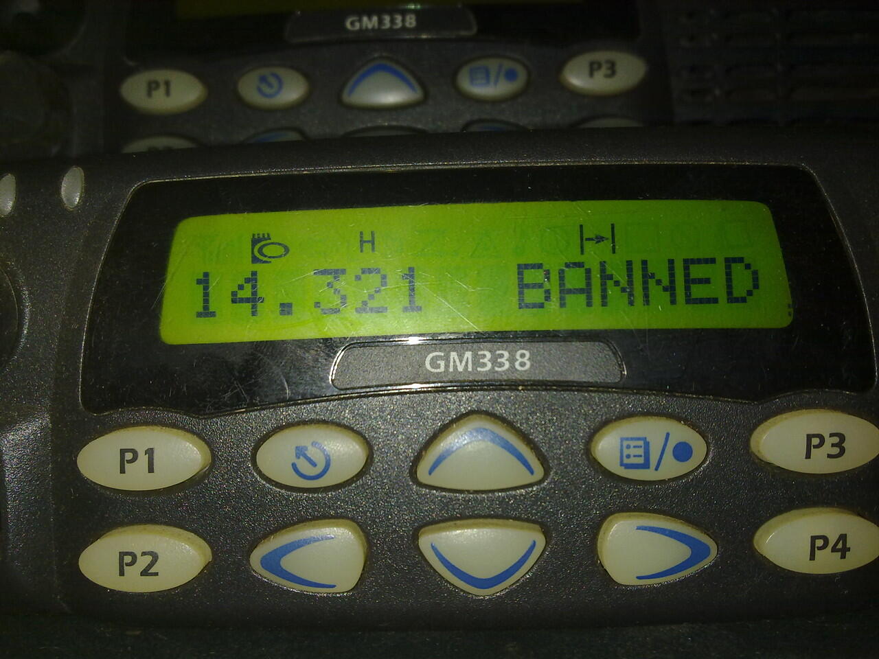 Jual Motorola radio GM338 VHF
