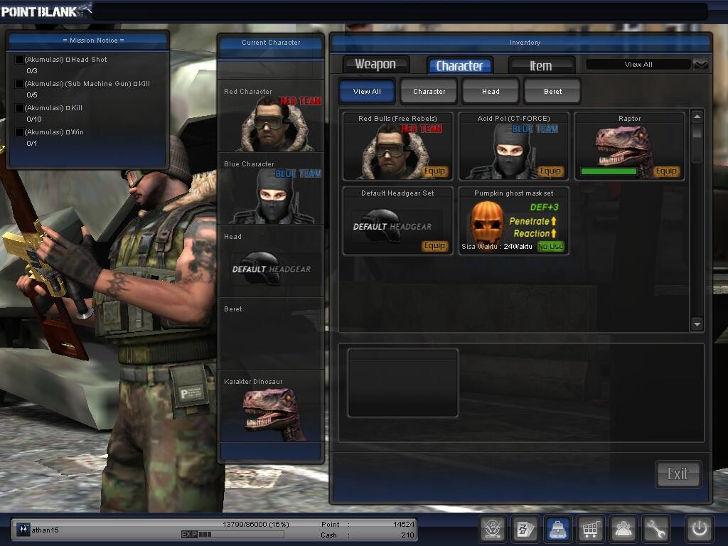~ WTS ~ Char PB ( Point Blank ) termurah !!!! diamond - Mayor/Major