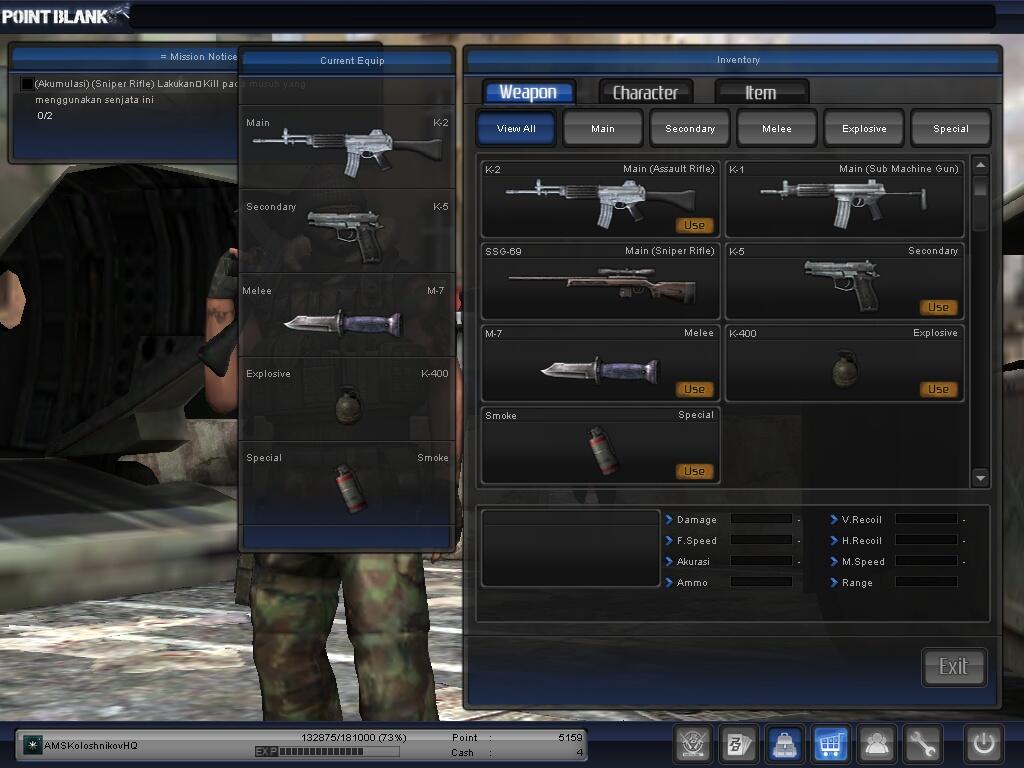 ~ WTS ~ Char PB ( Point Blank ) termurah !!!! diamond - Mayor/Major
