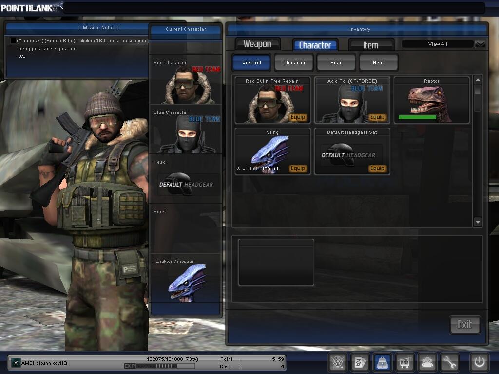~ WTS ~ Char PB ( Point Blank ) termurah !!!! diamond - Mayor/Major