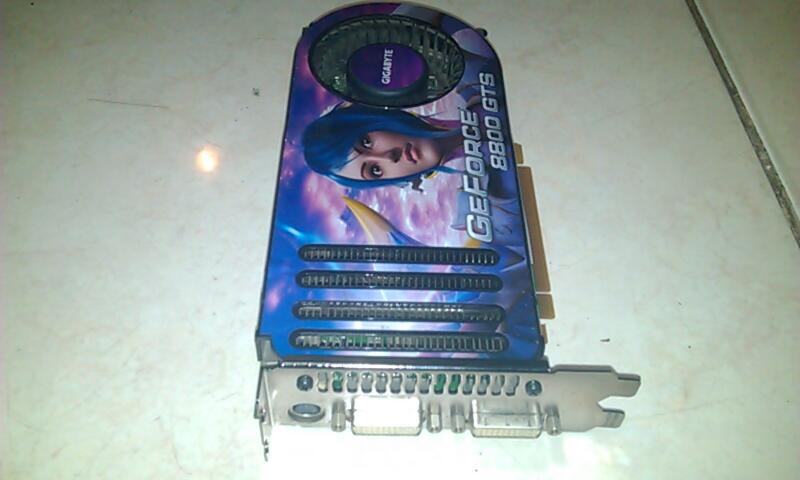 GIGABYTE GV-NX88S320H-B-RH GeForce 8800 GTS 320MB 320-bit GDDR3 PCI Express x16 HDCP
