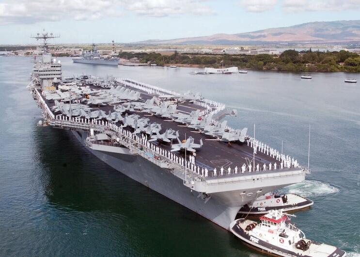 10 Kapal Induk Raksasa Milik Amerika 