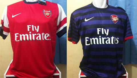Soccer Jersey Grade Ori & Player Issue, SELUSIN @120rb