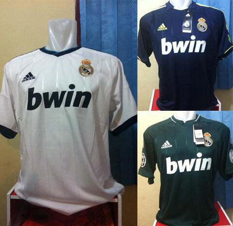 Soccer Jersey Grade Ori & Player Issue, SELUSIN @120rb
