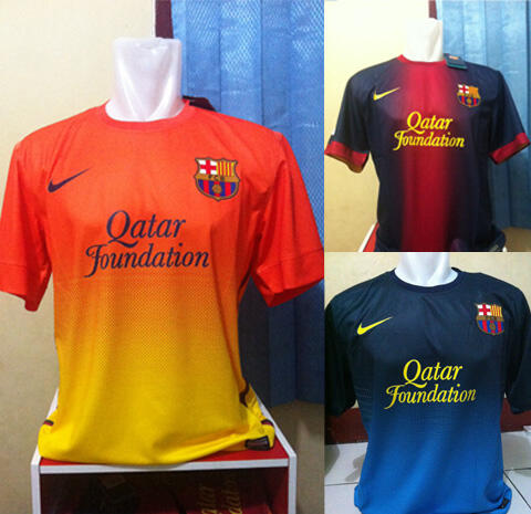 Soccer Jersey Grade Ori & Player Issue, SELUSIN @120rb
