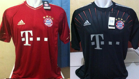 Soccer Jersey Grade Ori & Player Issue, SELUSIN @120rb