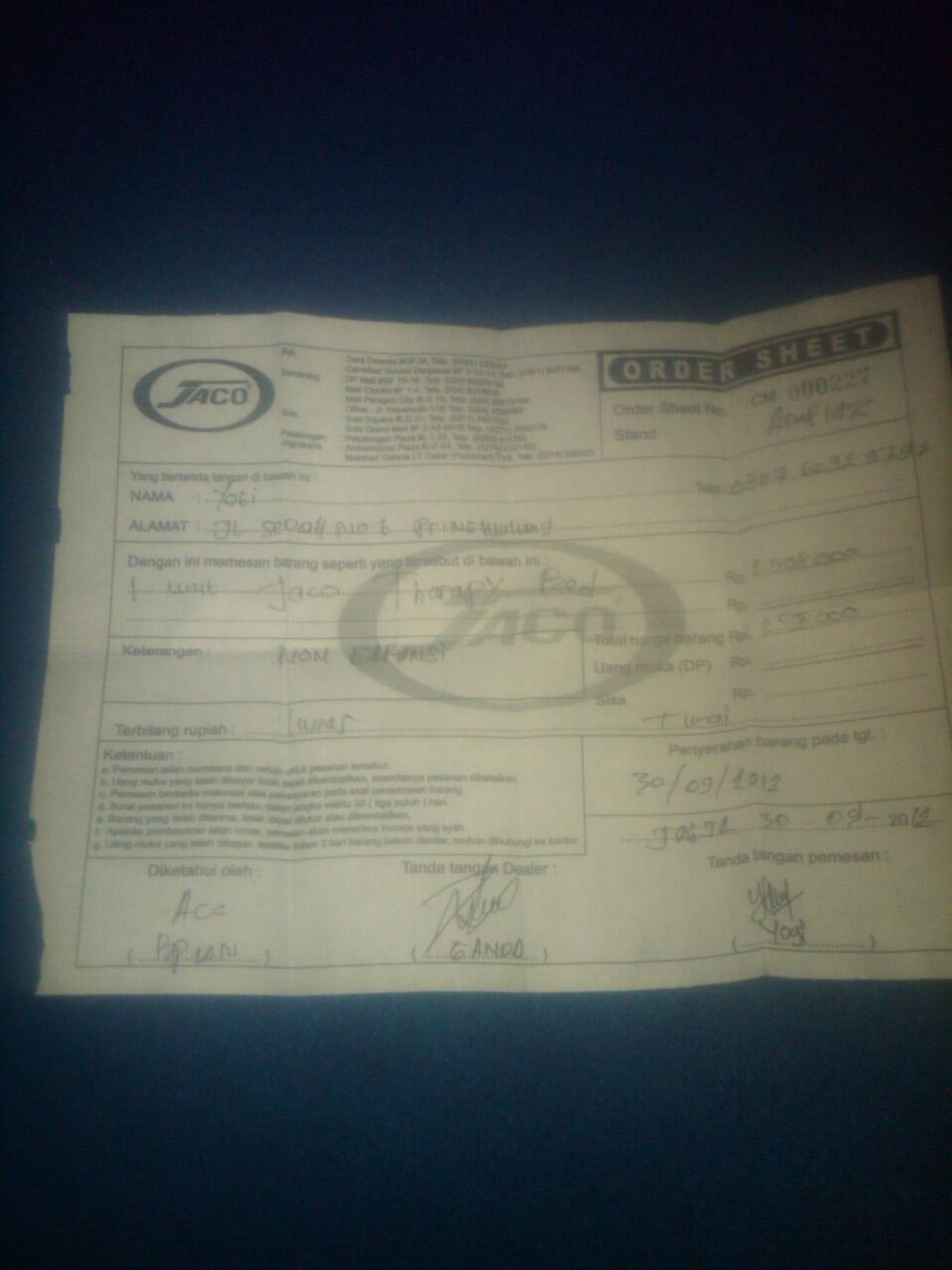 (WTS)Jaco therapy bed alat peninggi badan masih mulus
