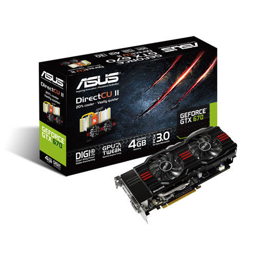ASUS VGA GTX 650,670,680