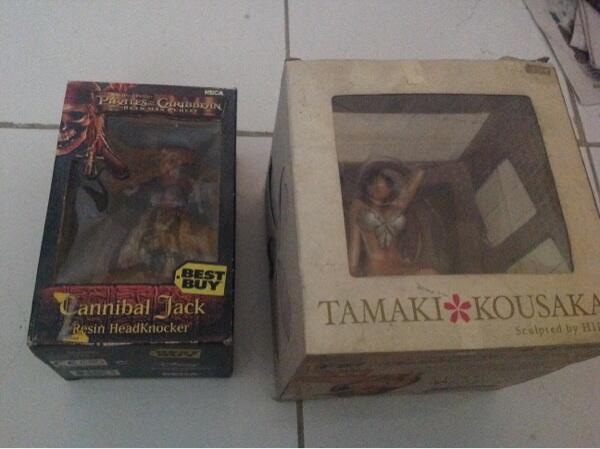 Dijual cannibal jack headknocker neca, tamaki kousaka, loose predator
