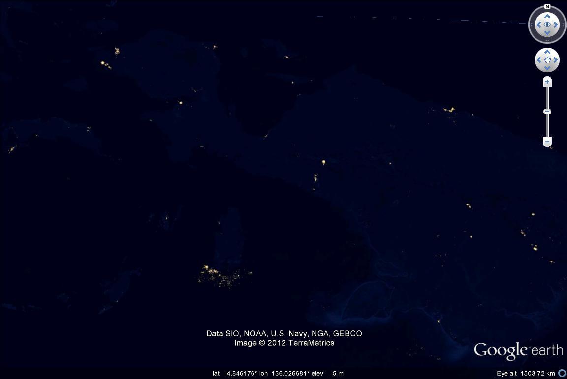 Citra Satelite Wilayah Indonesia di Malam Hari