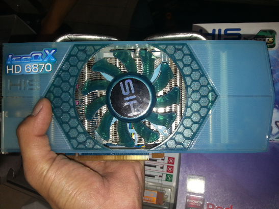 HIS 6870 ICEQ 1GB DDR5 SECOND LENGKAP GARANSI