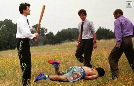 Foto - foto Pac Man waktu KO di jadiin jokes