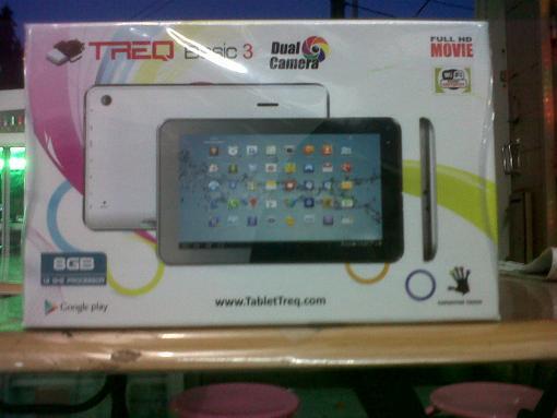 tablet pc ipad apad epad mid merk TREQ A10 BASIC 3 cortex A13 1,2 GHz. Game 3D, FULL