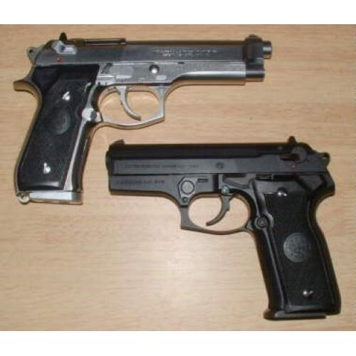 KOREK API PISTOL BARETTA BLACK