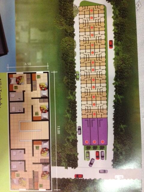 DIPASARKAN RUKO KOST-KOSTAN "MELROSE PLACE"