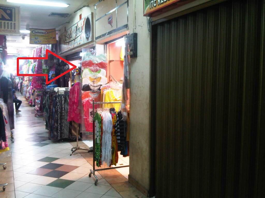 dijual toko 2x3m itc kebon kalapa bandung