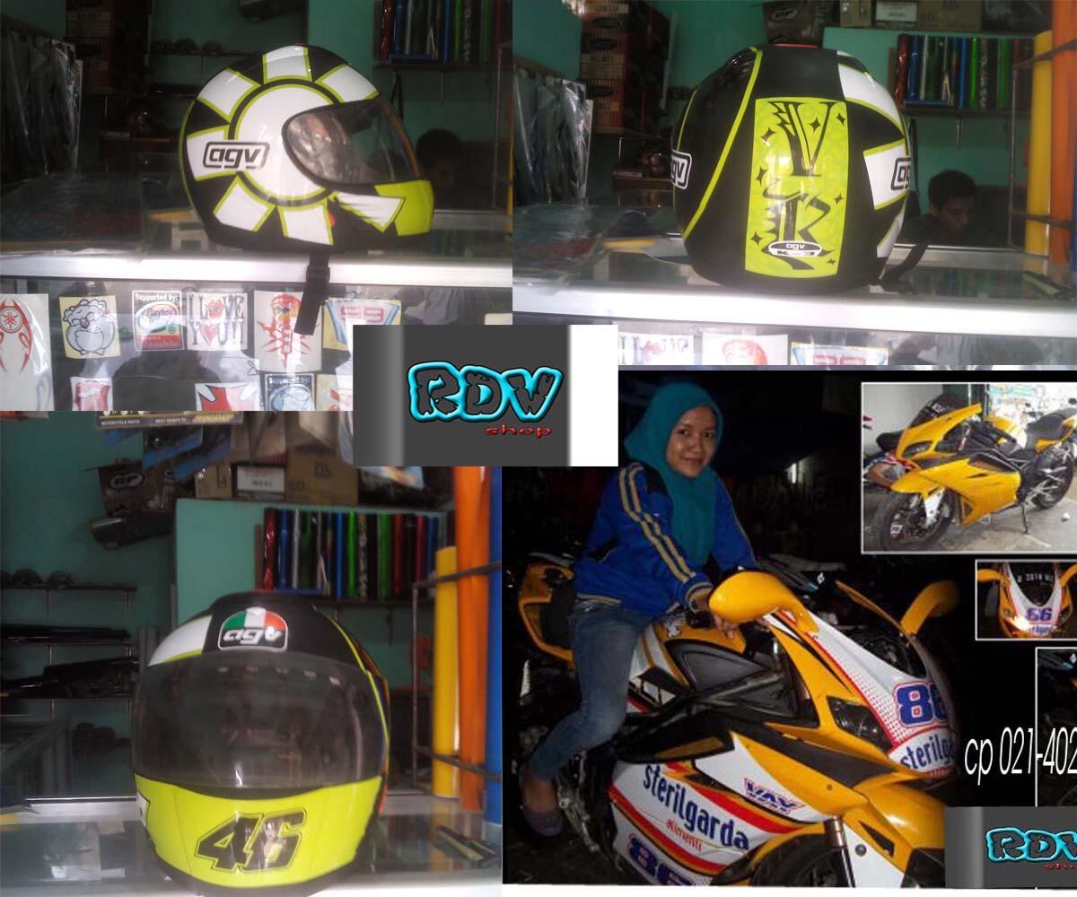 DECAL /STRIPPING MOTOR CUSTOM UNTUK SEMUA MOTOR DESAIN SUKA SUKA AGAN