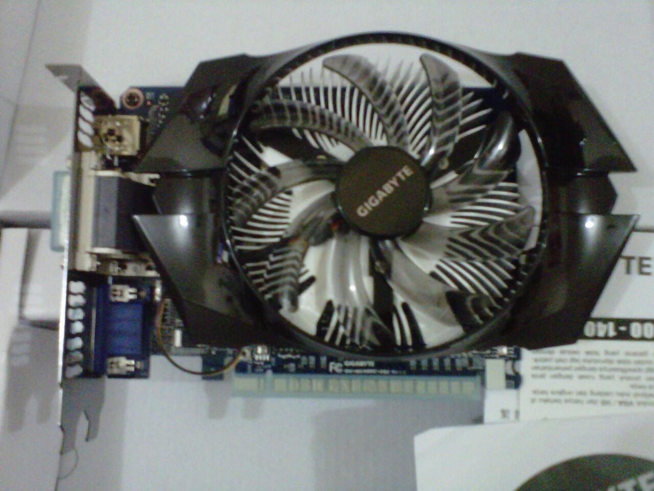 jual vga gigabyte gt 640 2GB ddr3 128 bit NEW, GARANSI, MURAH.....!!!!!