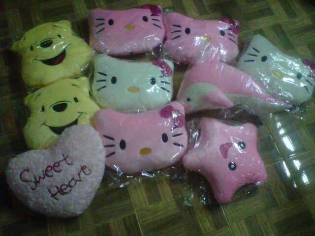 bantal dan boneka lampu lucu dan unik