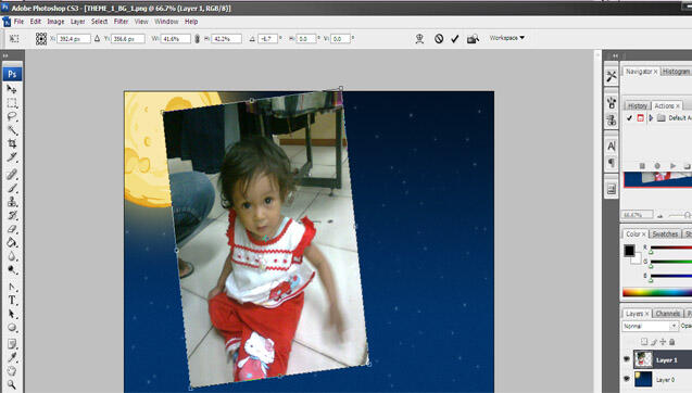Ponakan Ane Nongol di Game Angry Birds