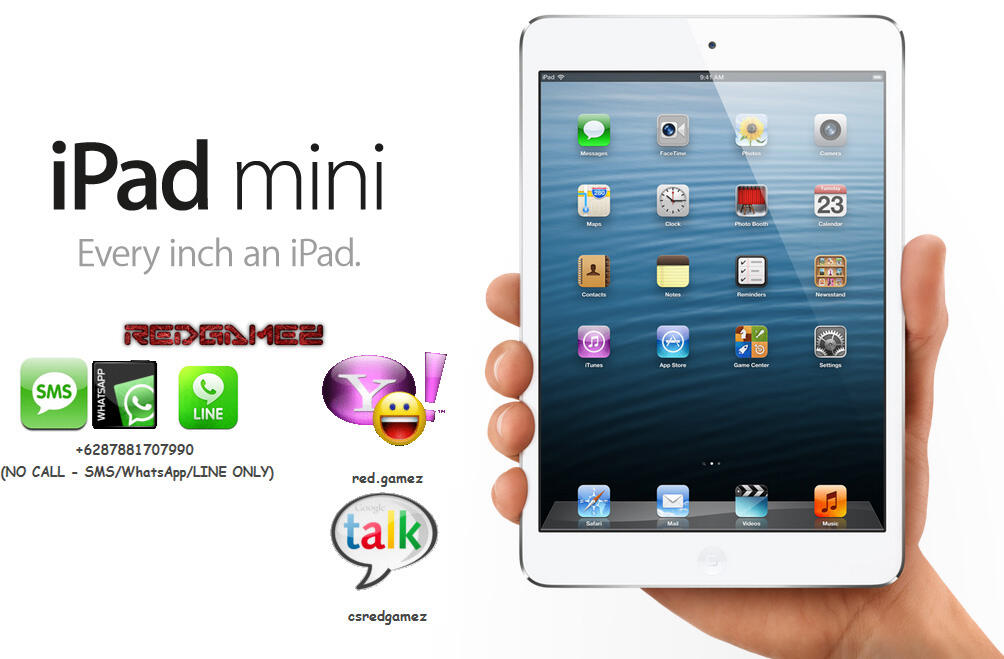 Terjual iPad mini New Garansi Resmi  KASKUS