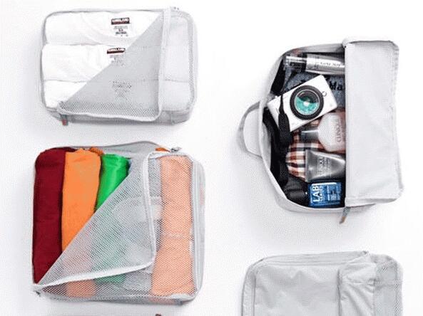 Bag In Bag Maksimalkan space koper, laci atau lemari anda (Dapat 3 ukuran)