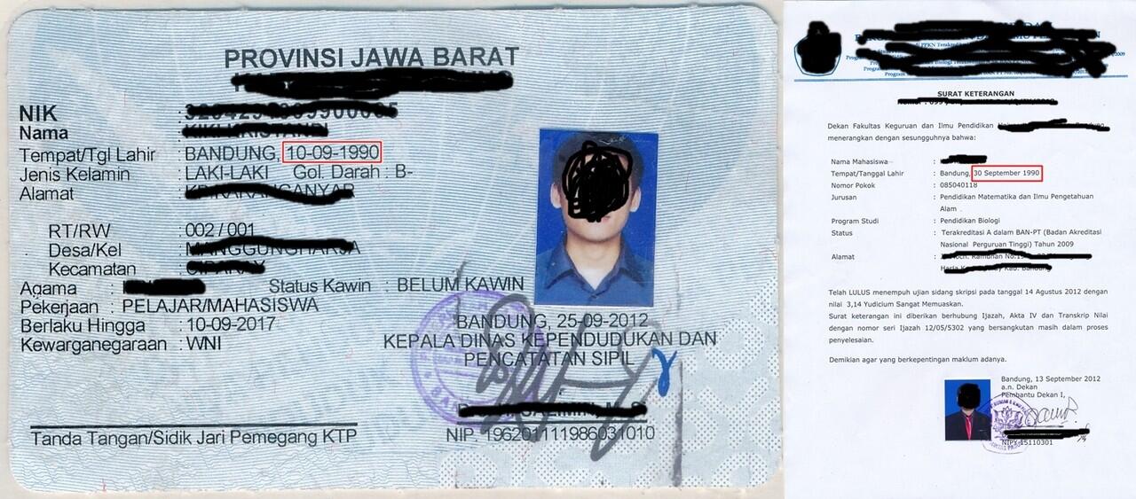 &#91;share&#93; keanehan tgl lahir temen ane d ktp+SK....no sotosop gan